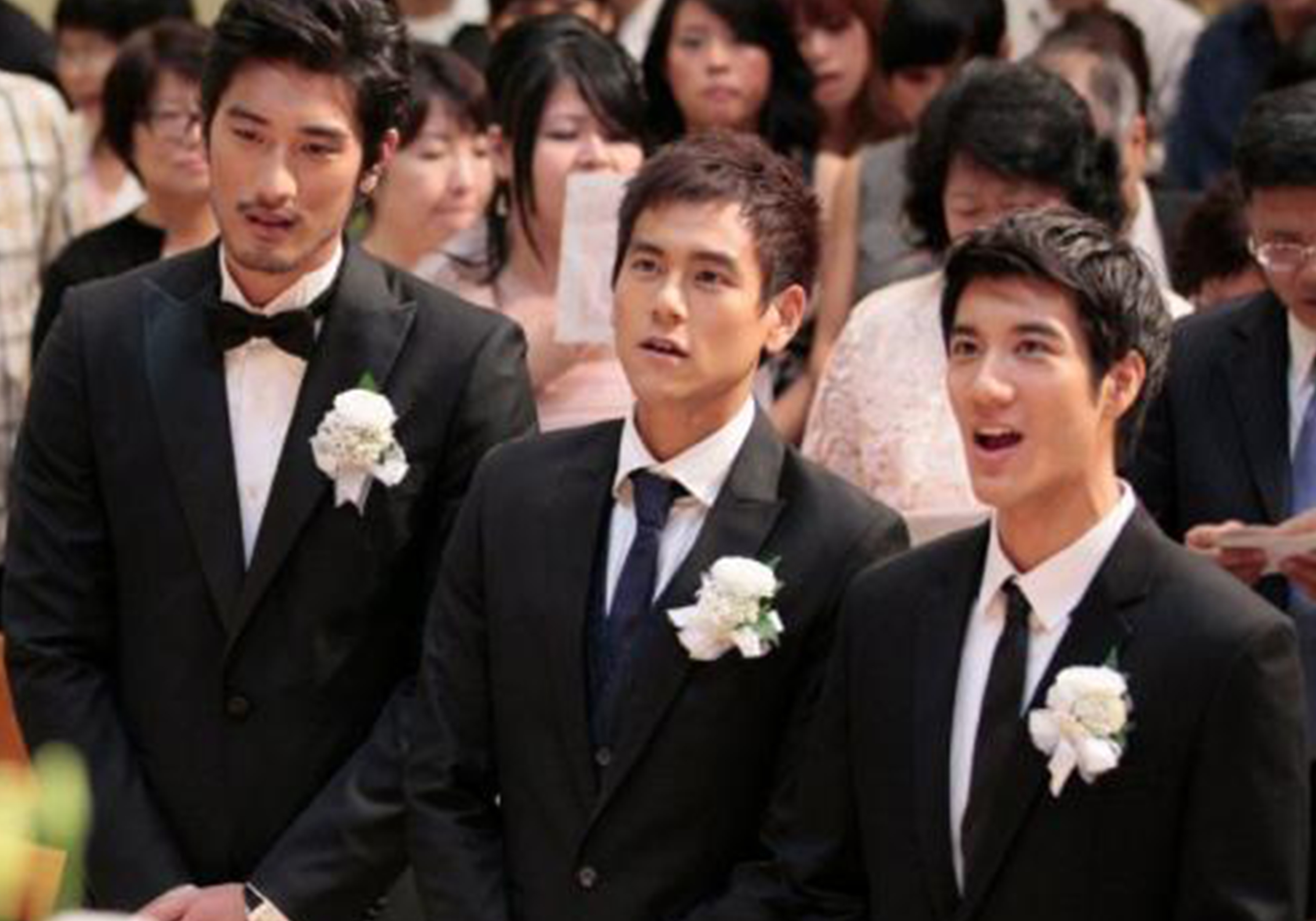 明星伴郎团:王力宏"抢风头",邓伦最可爱,而他却一言不发!