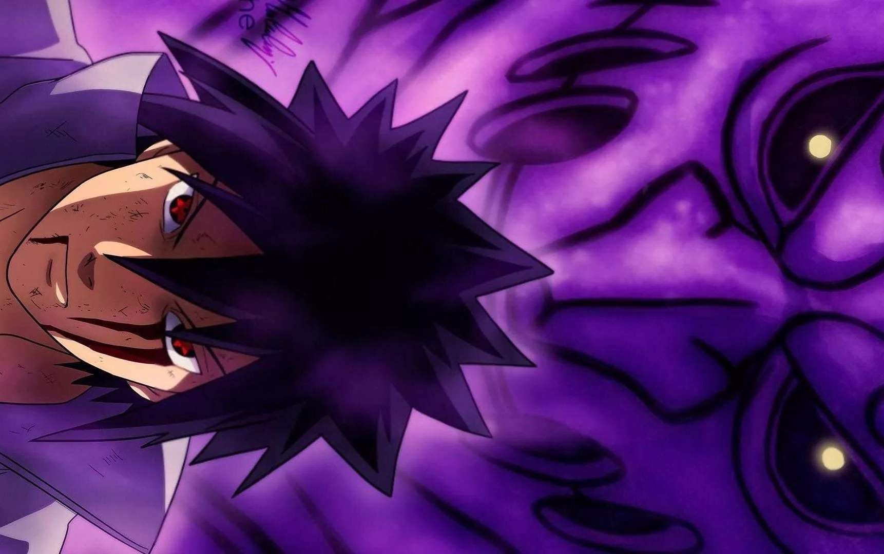 火影忍者:火影忍者"须佐能乎"高清壁纸,自行转动