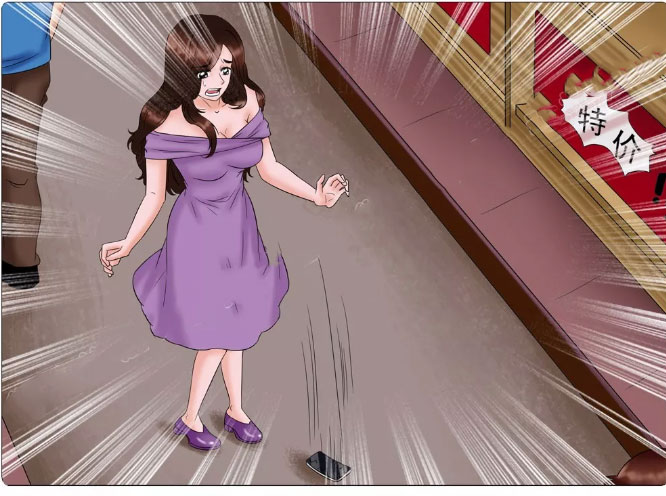搞笑漫画,老婆手机接连摔坏,背后隐藏怎么样的秘密?