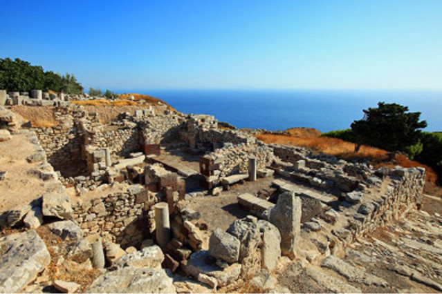 去圣托里尼,不要错过这6个景点! ancient thira 古费拉遗址