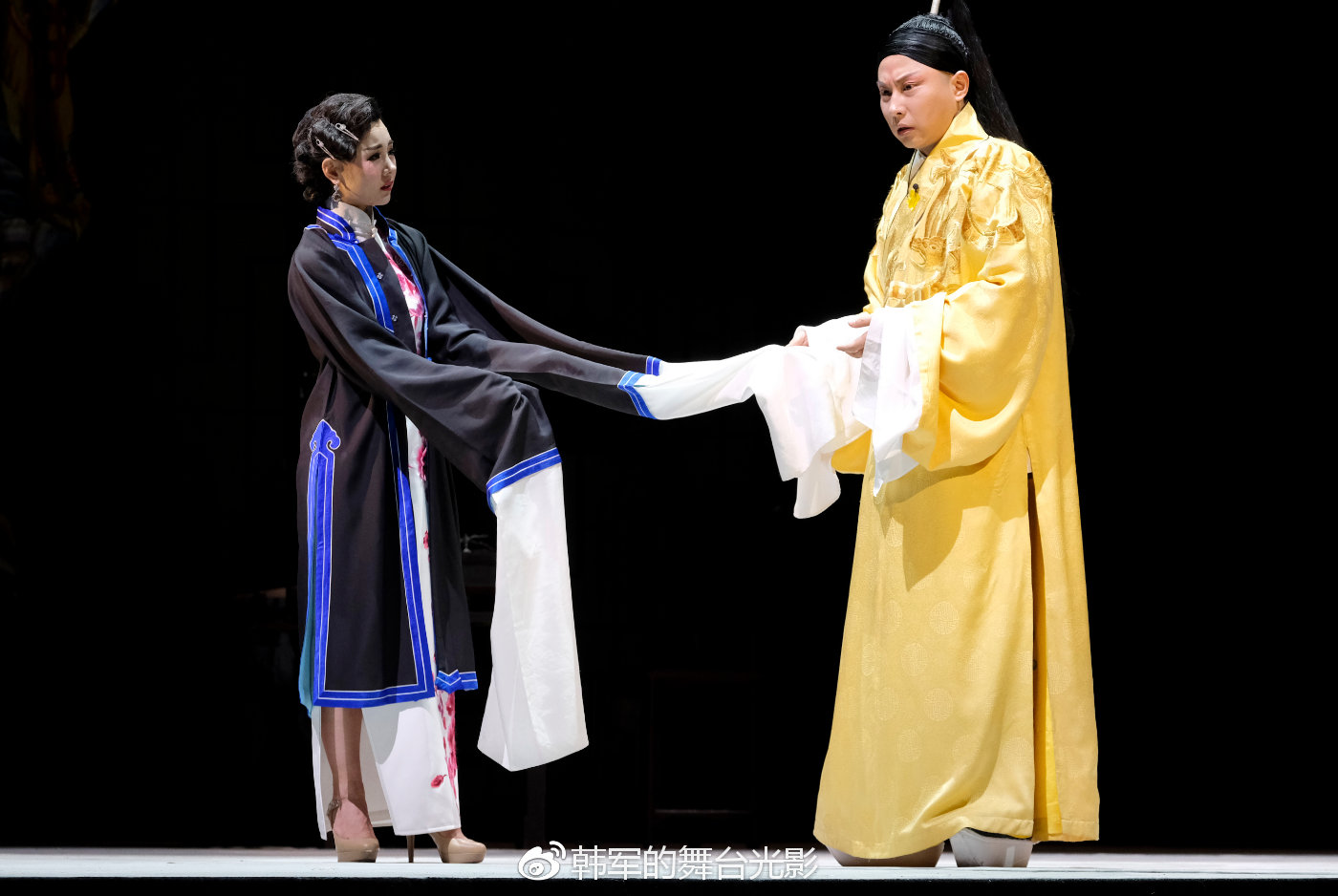 北京人艺三排田汉名剧《名优之死》年轻演员撑起年度大戏(剧照)