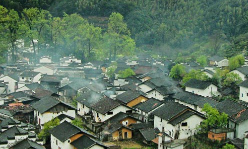 森林覆盖率达82%,荷包红鱼,绿茶,龙尾砚,江湾雪梨是婺源红,绿,黑,白"