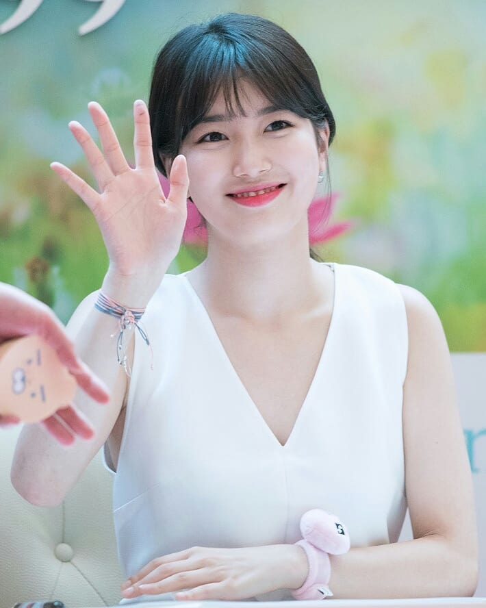 "男神收割机"裴秀智"放飞自我",胖到五官圆润,麒麟臂太抢镜