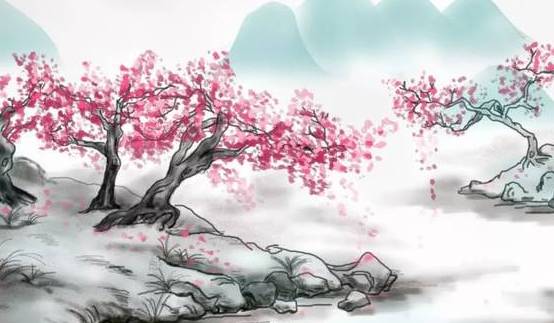 读韦庄的《思帝乡》,杏花吹满头,词人心中那个美好的女子