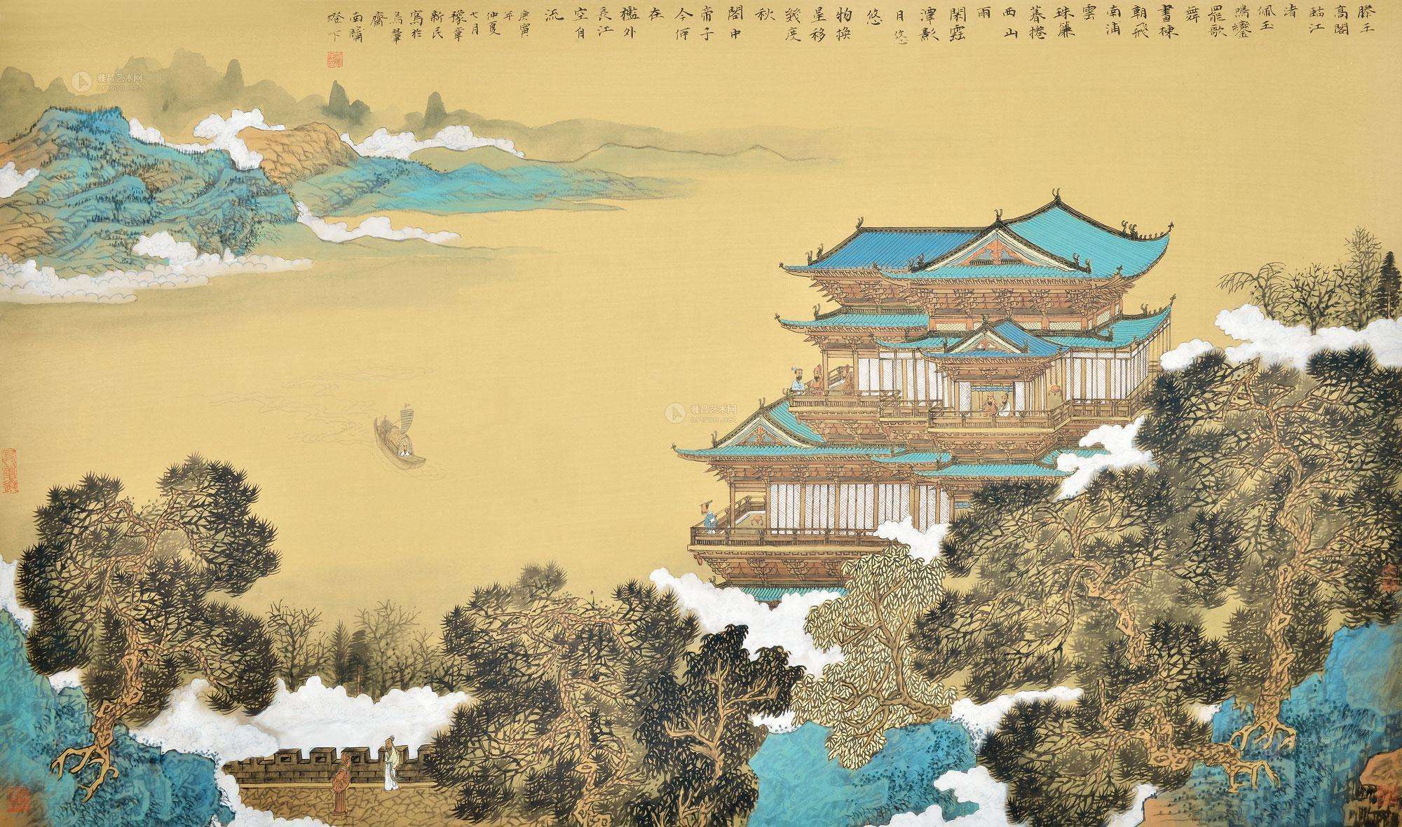 人们都知道王勃的《滕王阁序》,其实滕王阁诗也很美