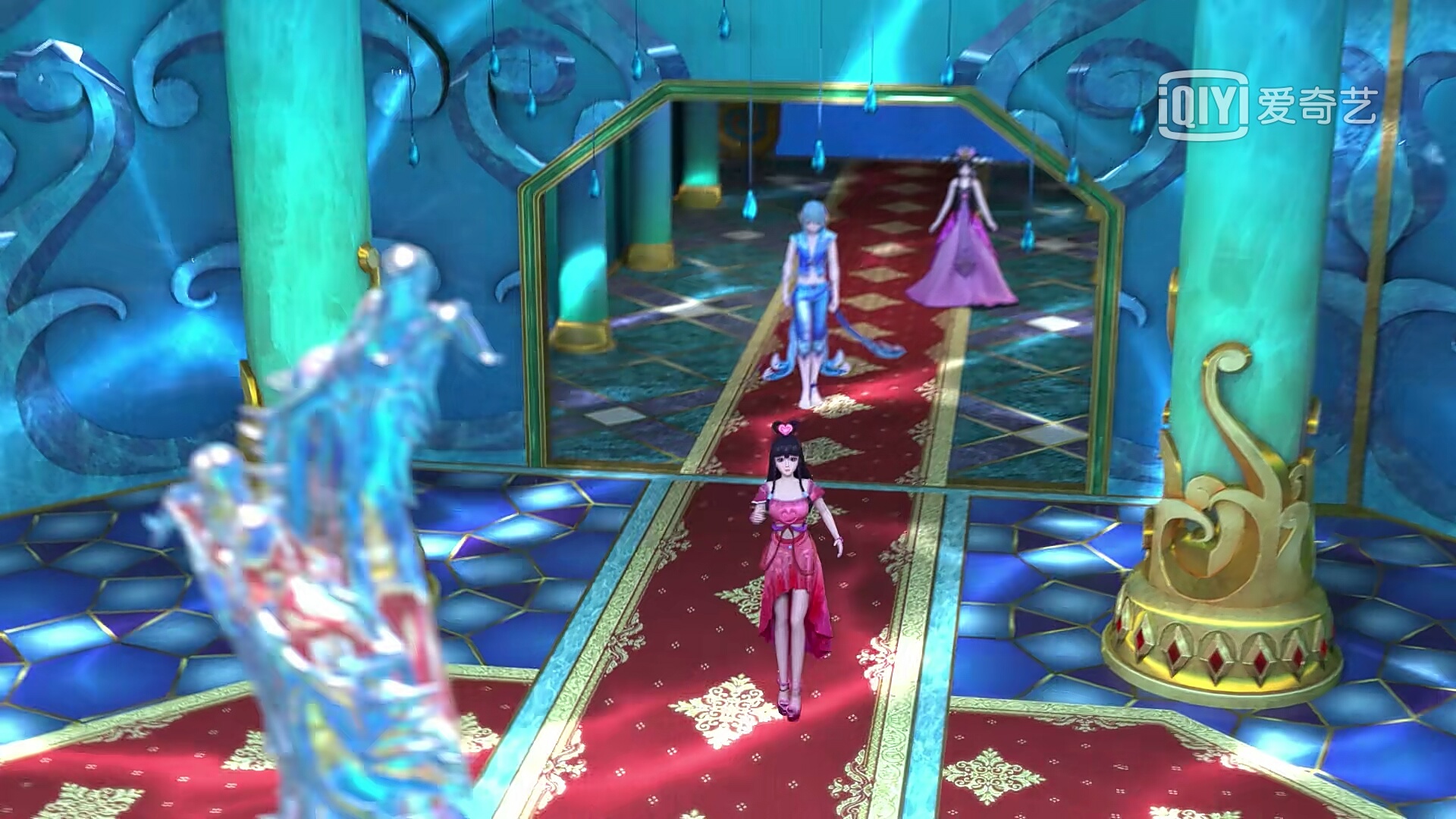 叶罗丽中水王子的宫殿其实有一点小变化了,细心的你看出来了吗?