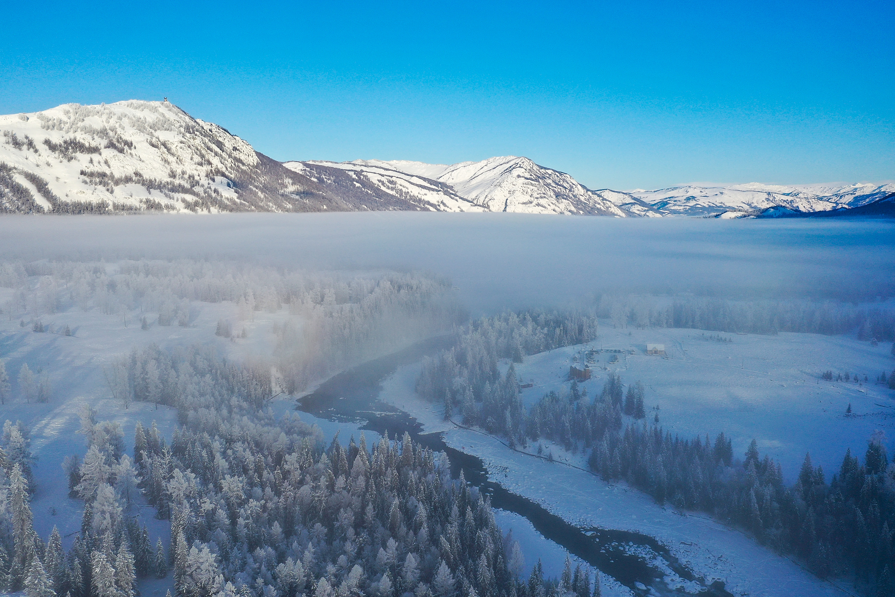 喀纳斯冬日美景(1)