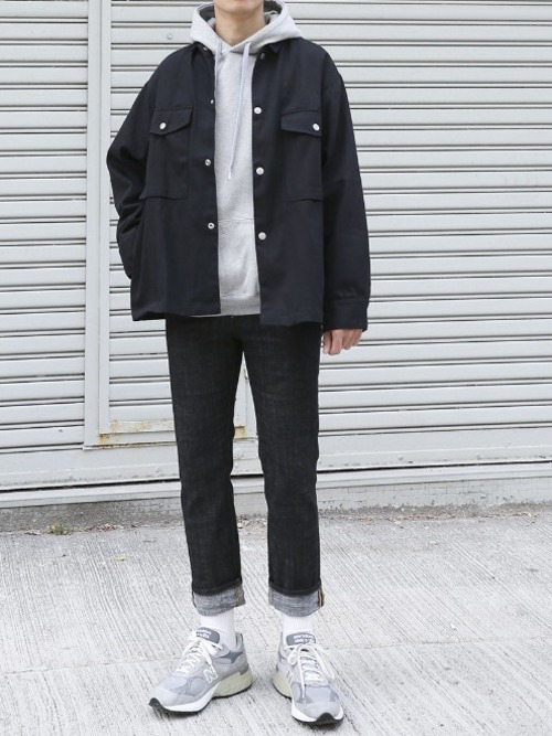 工装外套搭配look1