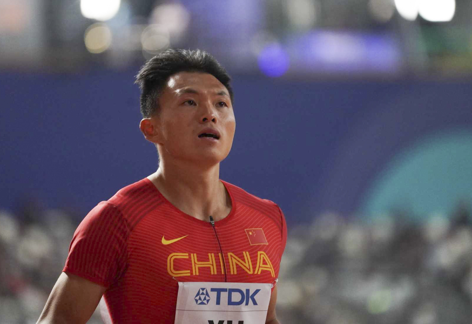 田径——男子100米预赛:许周政无缘半决赛(1)