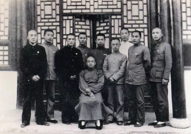 邹平乡村建设时梁漱溟与学生