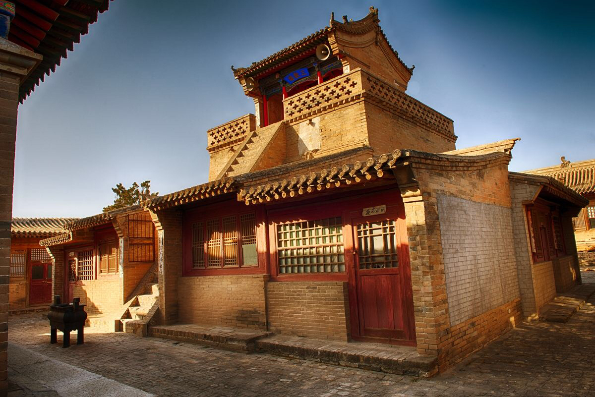 北京附近古城-河北蔚县遗留的古迹