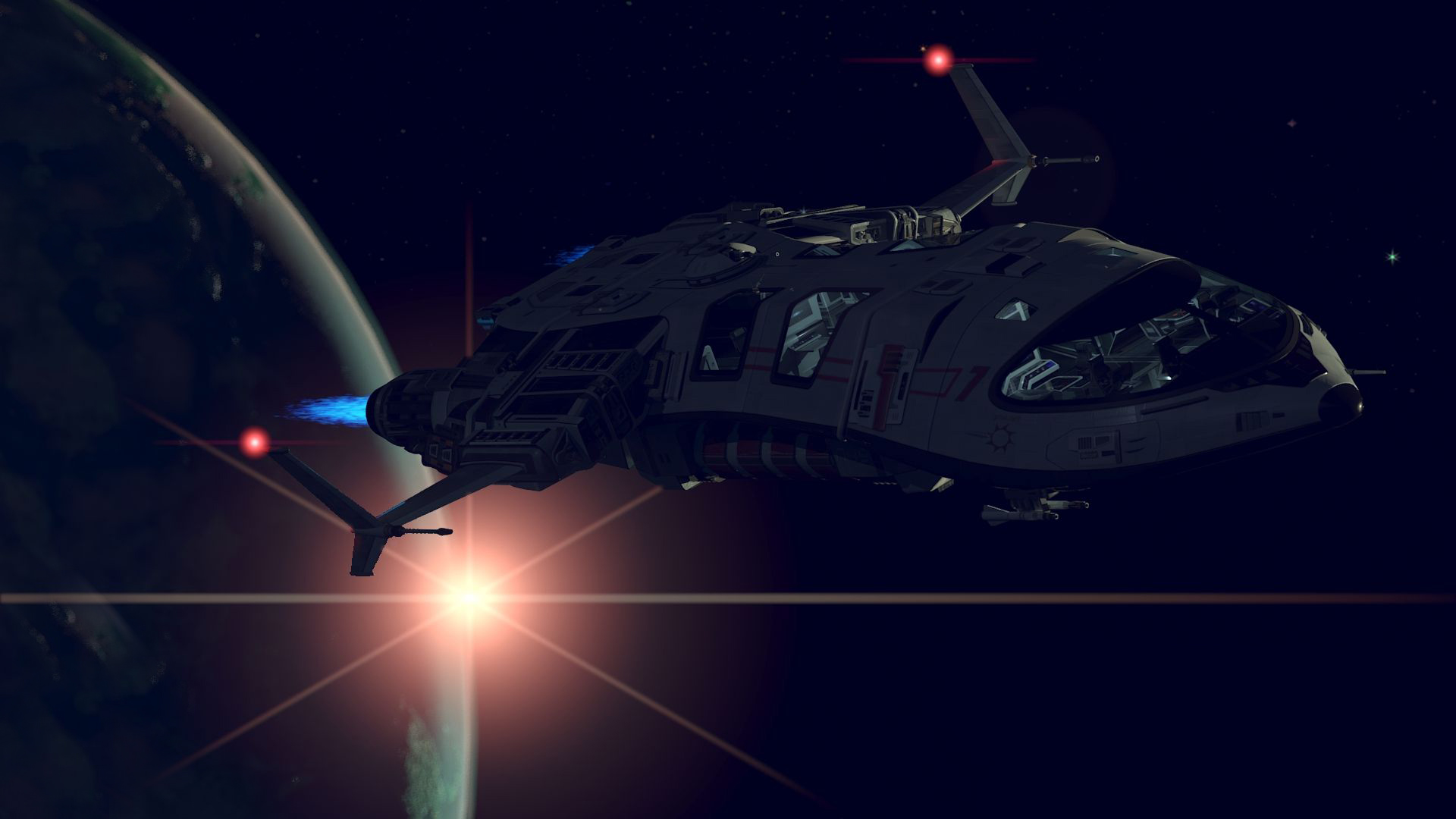 几种未来的飞船,造出其中一种,都能实现星际飞行