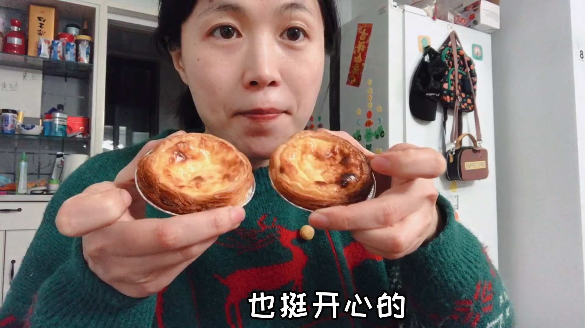 跟小姐姐学做葡萄牙试蛋挞,好吃不腻媲美KFC,儿子也吃的美滋滋