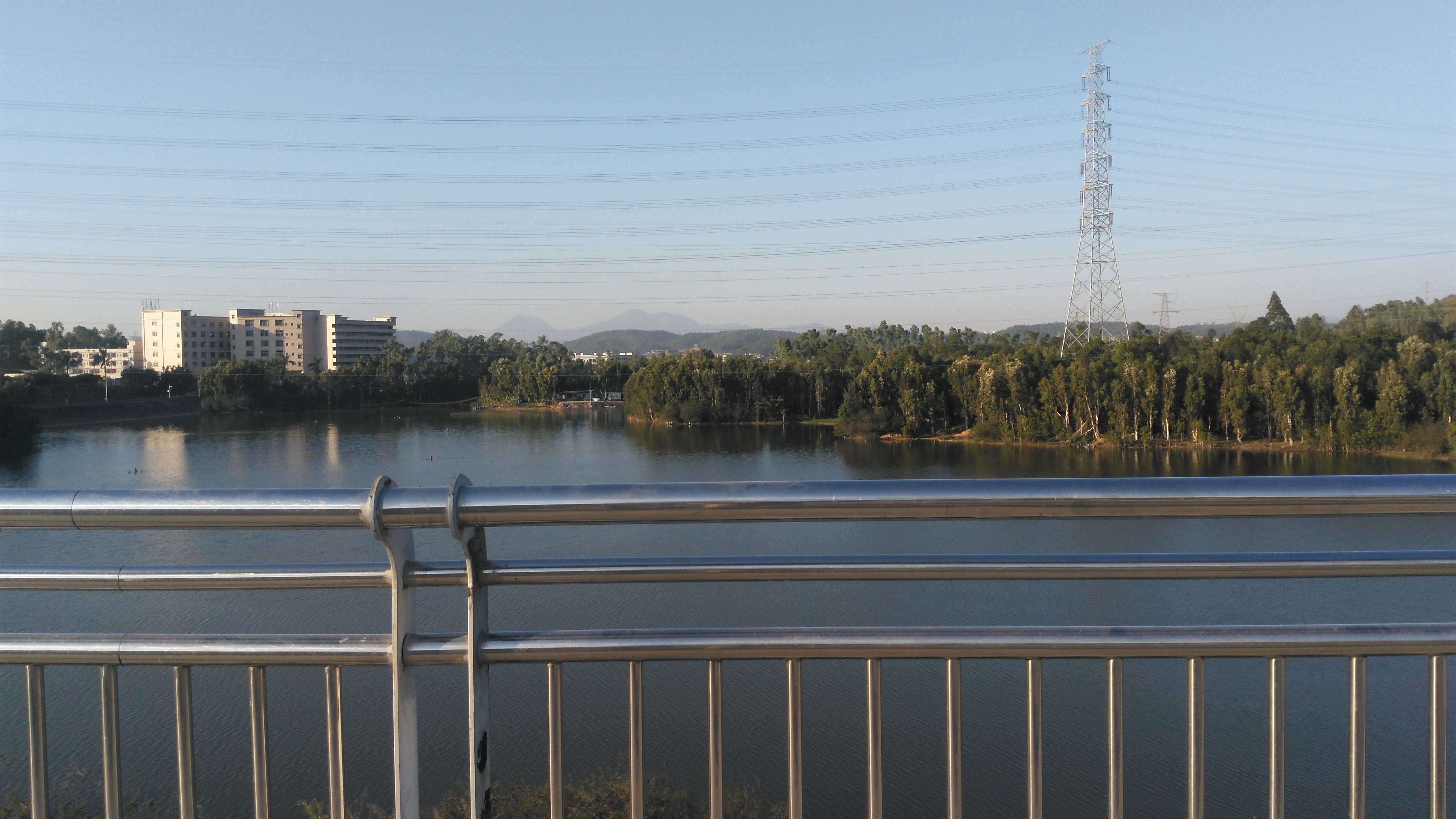 深圳坪山原来还藏着这样一个水库,名字叫三棵松