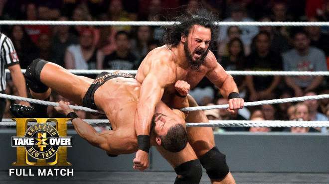 [图]WWE本周双打赛 Bobby Roode vs. Drew McIntyre 完整比赛！