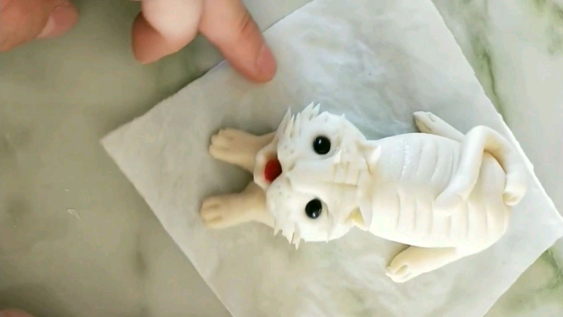 孩子不爱吃馒头,给他做可爱的老虎面点!花样馒头,孩子的最爱!