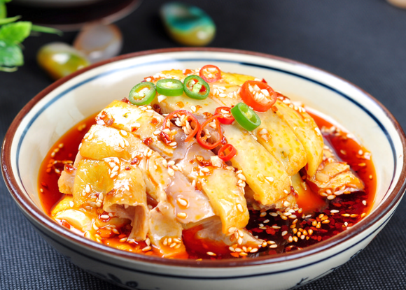 一组口水鸡的美食照片,好吃又好看