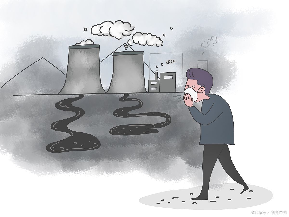 近年来,随着全球气候变暖和工业的快速发展,冬季的雾霾卡通污染
