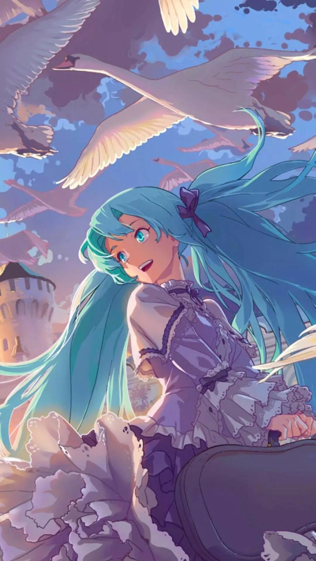 初音未来公主美图:喜欢就抱走吧