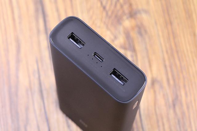 45w双向快充/可为笔记本充电 小米移动电源3开箱