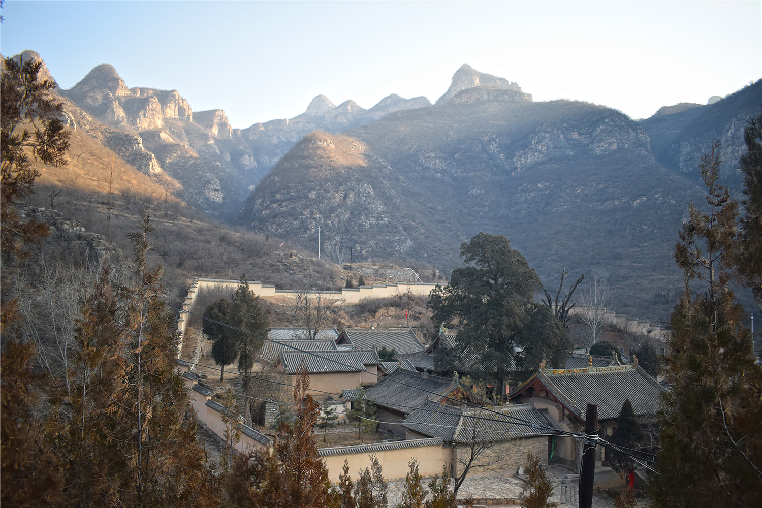 襄阳龙门寺风景区图片