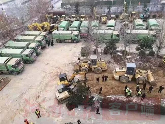 河南版"小汤山医院"开建,预计十天建成!