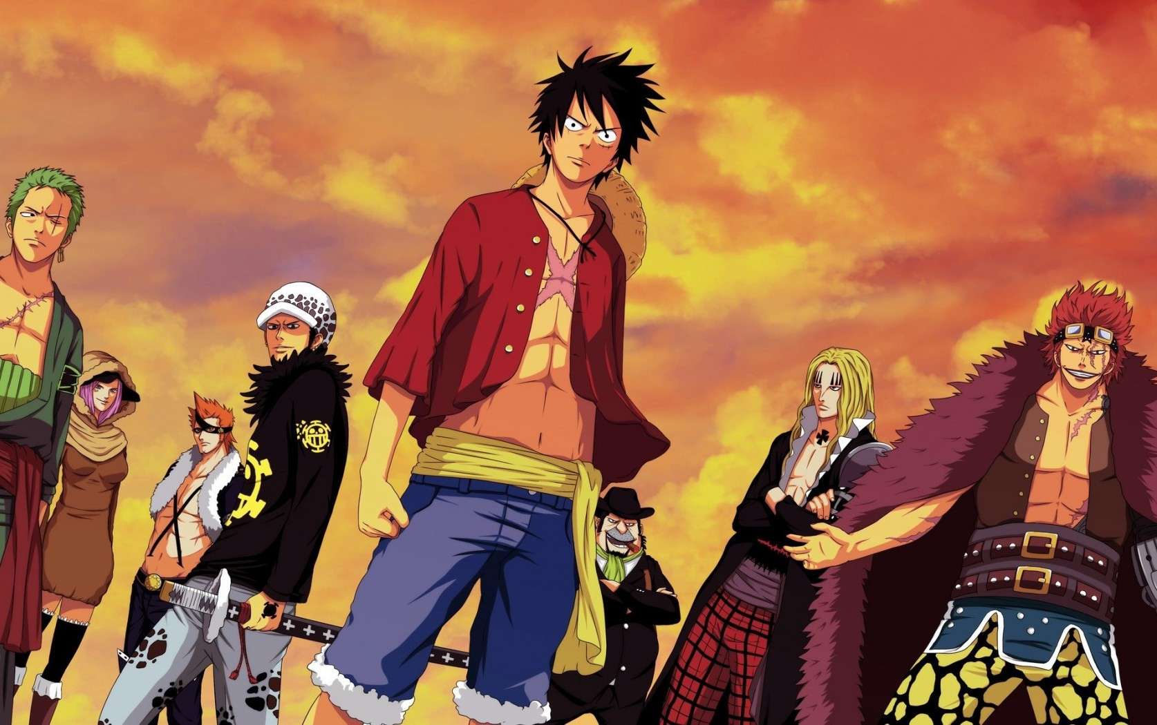 海贼王主题壁纸,体验不一样的路飞党,用热血来燃起你的青春吧!