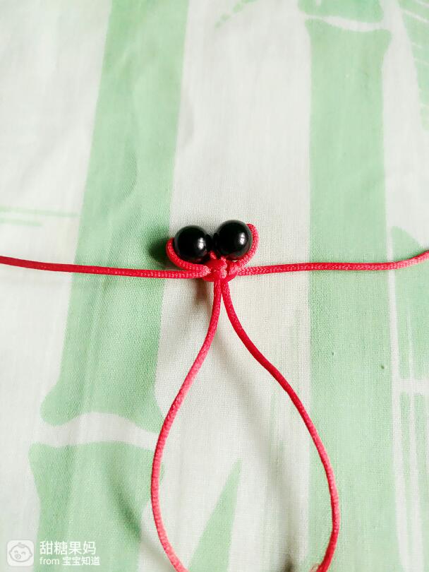 红绳diy:活灵活现的草上飞红蜻蜓