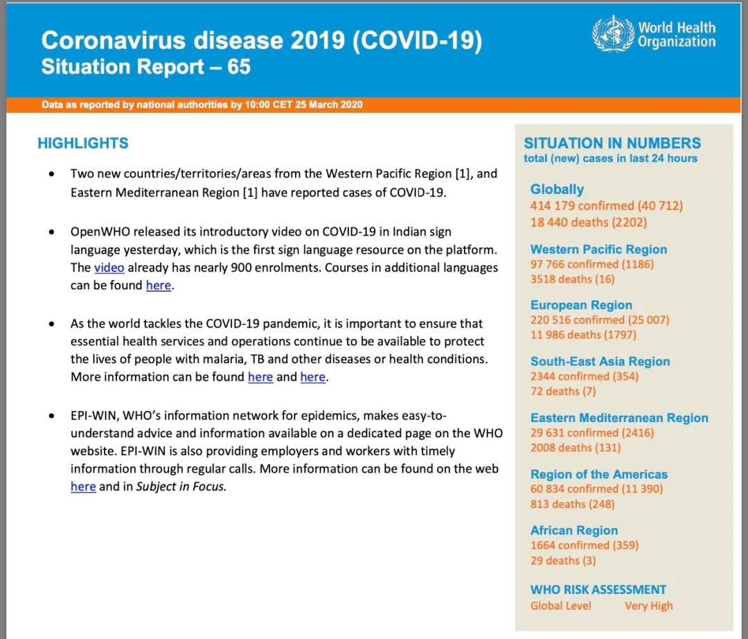 全球：全球确诊超40万例！中国会爆发第二波疫情吗？钟南山提出新建议