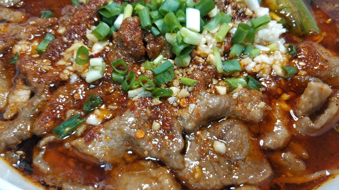 川妹子分享家庭版水煮肉片,麻辣鲜香肉片细嫩