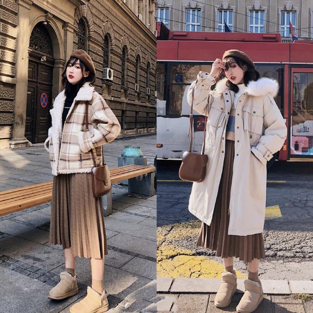 小个子冬季穿出气质的正确方法,24套软妹子风搭配look,显高显瘦
