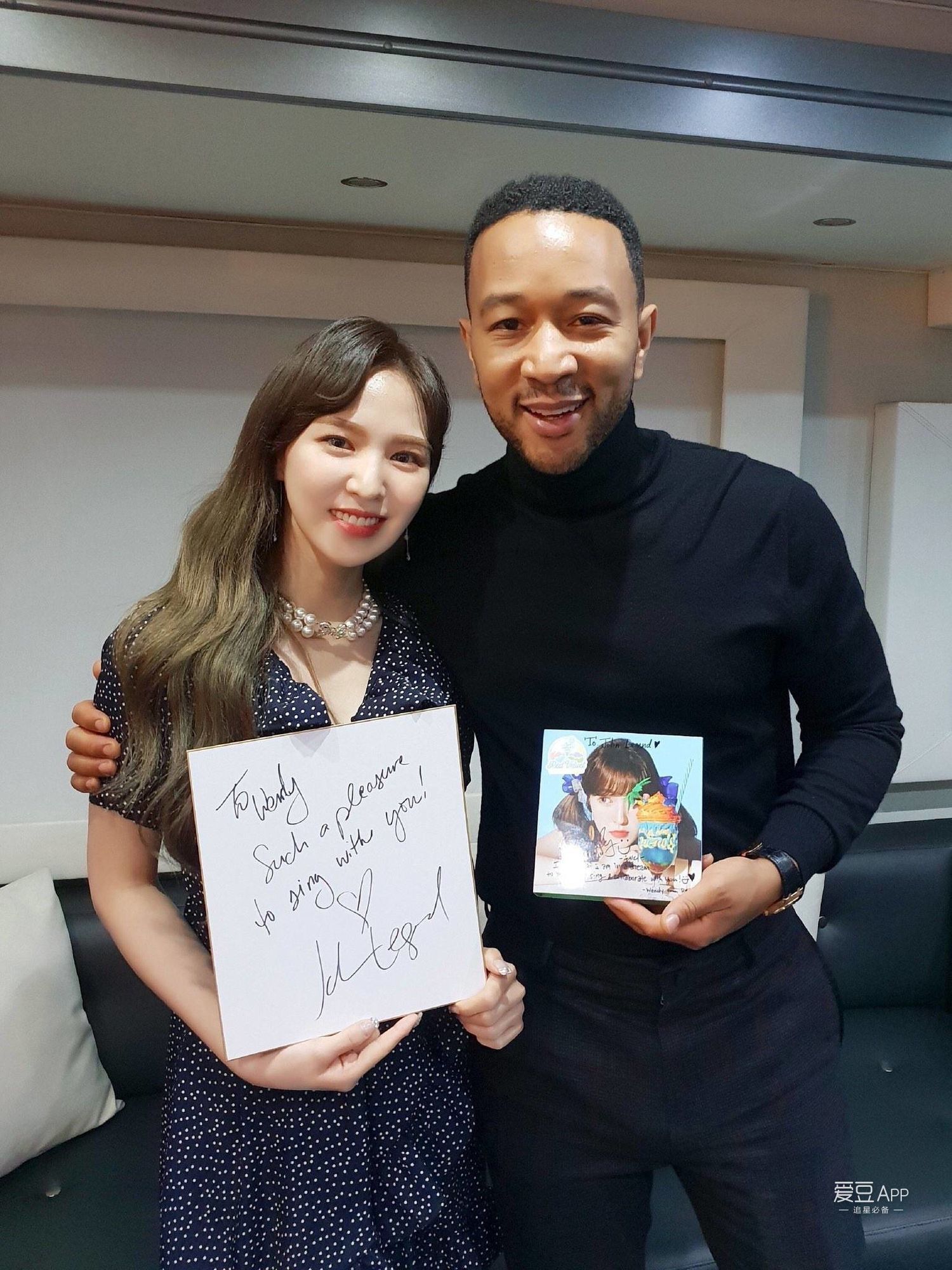 redvelvet wendy×john legend合作曲《written in the stars》拍摄