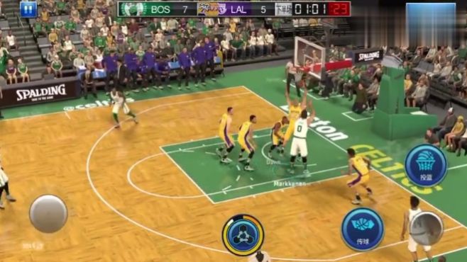 [图]NBA2K Mobile联盟联赛凯尔特人球场白银黄金战！