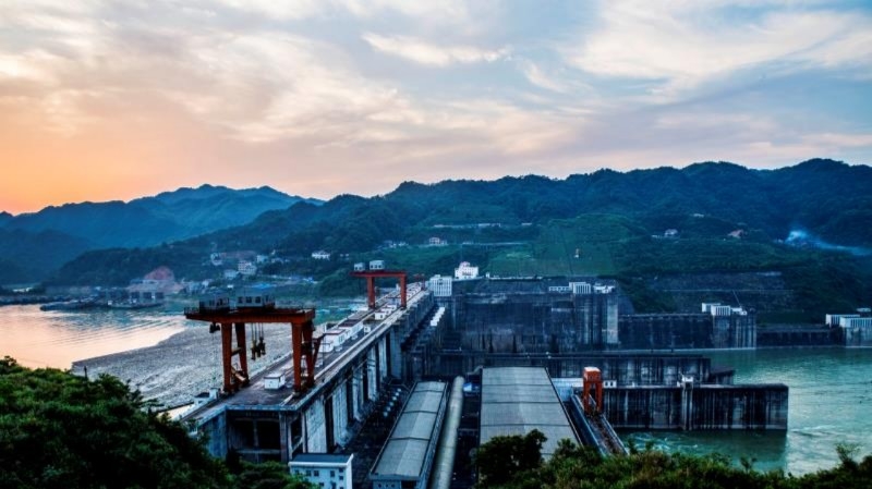 五强溪水电站雄姿