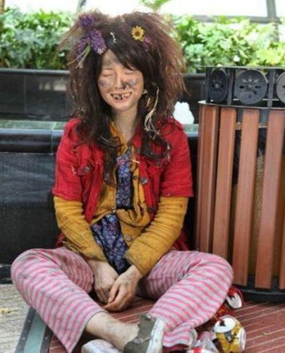 盘点女明星落魄戏,唐嫣李沁刘亦菲依旧美!没想到她却有点吓人!