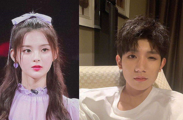 杨超越金瀚甜蜜骑车,手的位置暴露亲近程度,王源粉丝该放心了