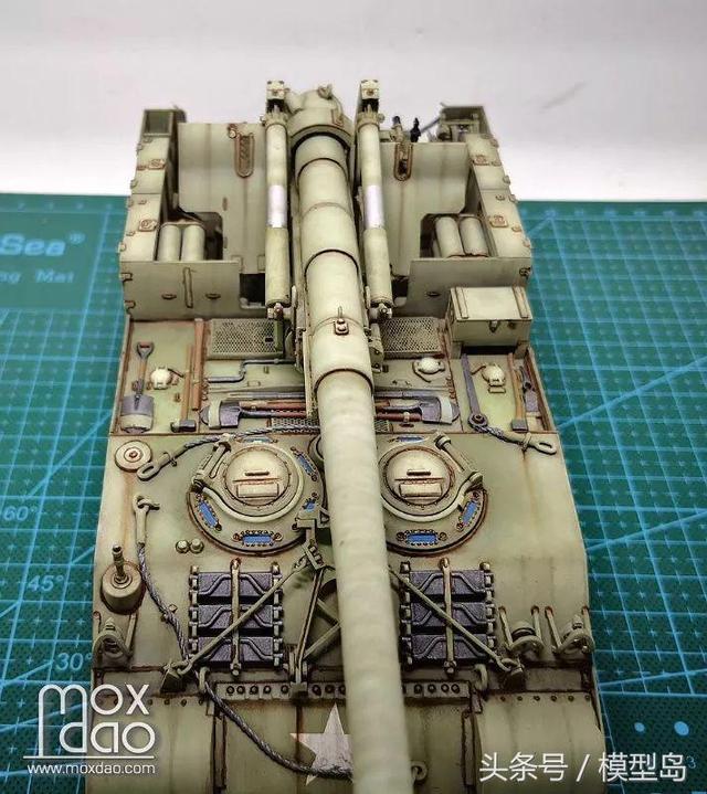 田宮1/35 m40 自行火炮 及製作過程|模型作品