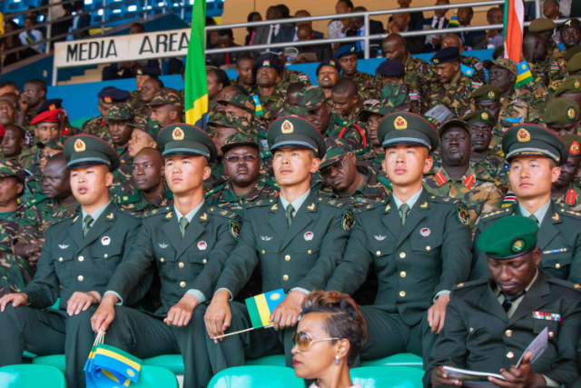 卢旺达军队脱胎换骨,队列采用中国标准,连口令都是中文