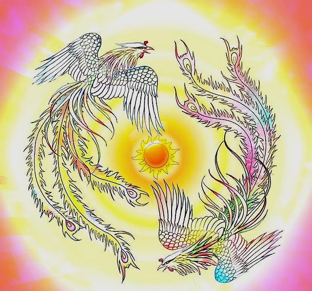 比如: 《荀子·解蔽》:《诗》曰:凤凰秋秋,其翼若干,其声若箫