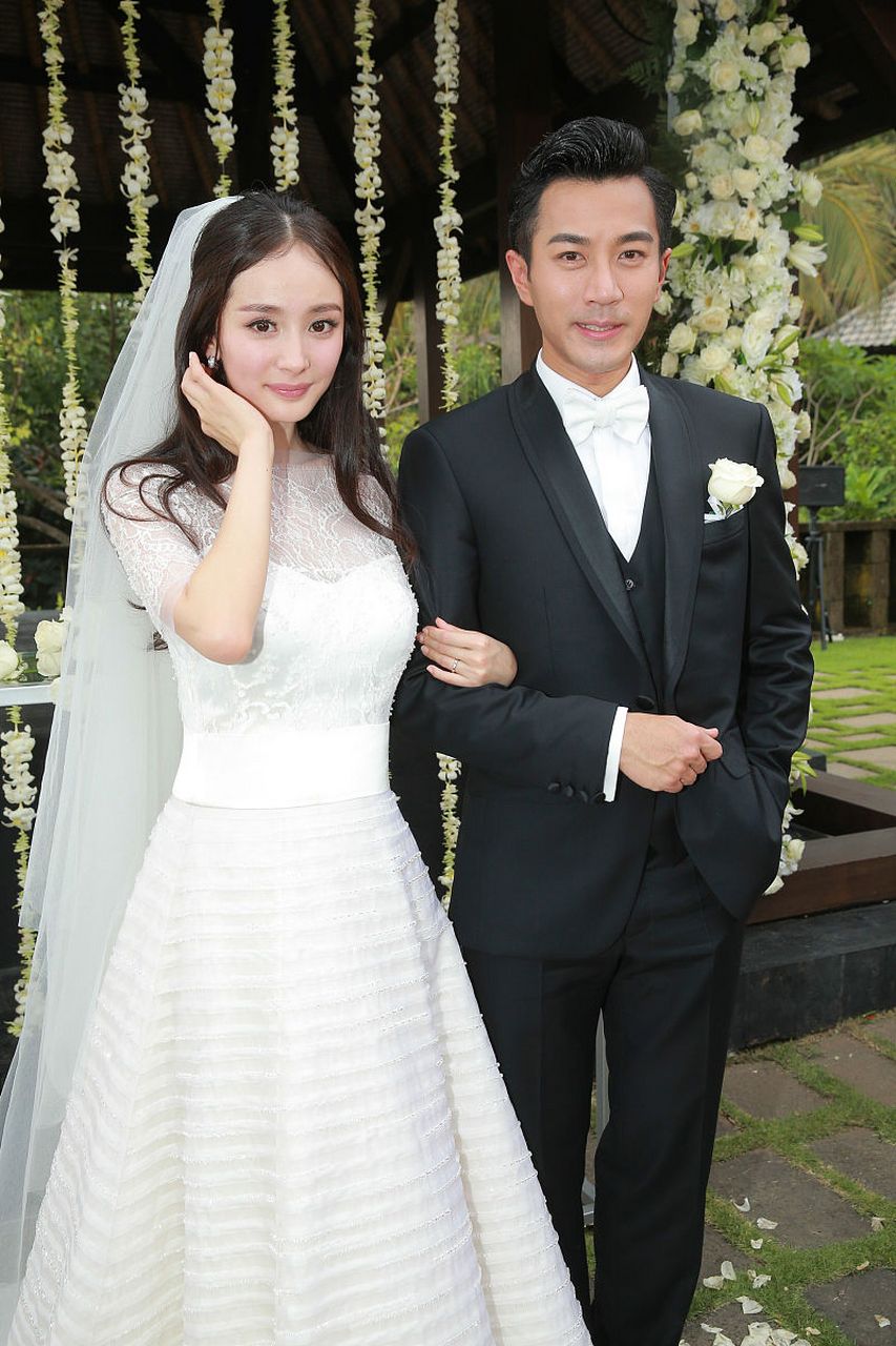 赵丽颖刘恺威结婚照片图片