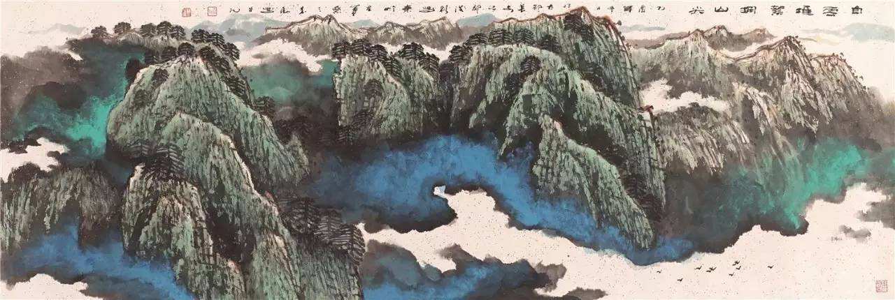 中国当代水墨名家―著名画家蔡嘉励国画鉴赏