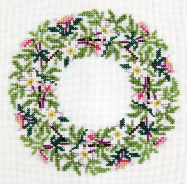 十字绣:20款清新简单的十字绣图,新手小白也可以很快完成