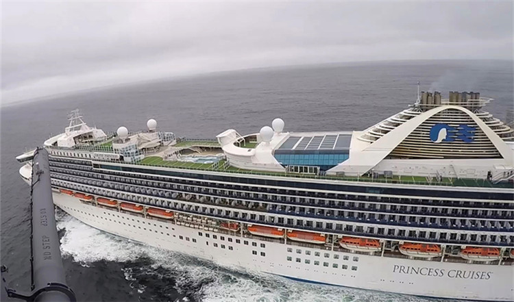 检测46人确诊21人,乘客船员获准上岸隔离,"至尊公主"号能否驶入"安全