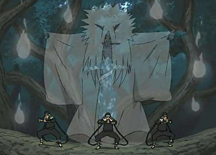 仙法·明神门,这牵制术主要是牵制尾兽专用的封印术.