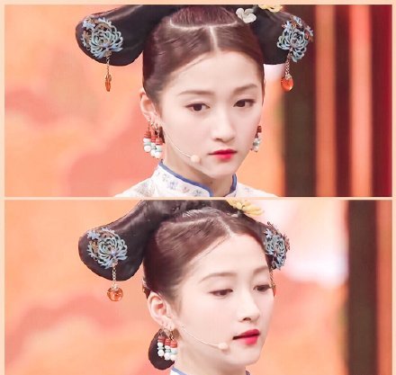 关晓彤再现清宫造型,饰演格格美艳绝伦