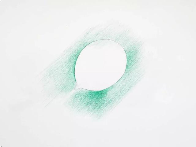 彩铅教程:如何画一滴晶莹剔透的水珠?