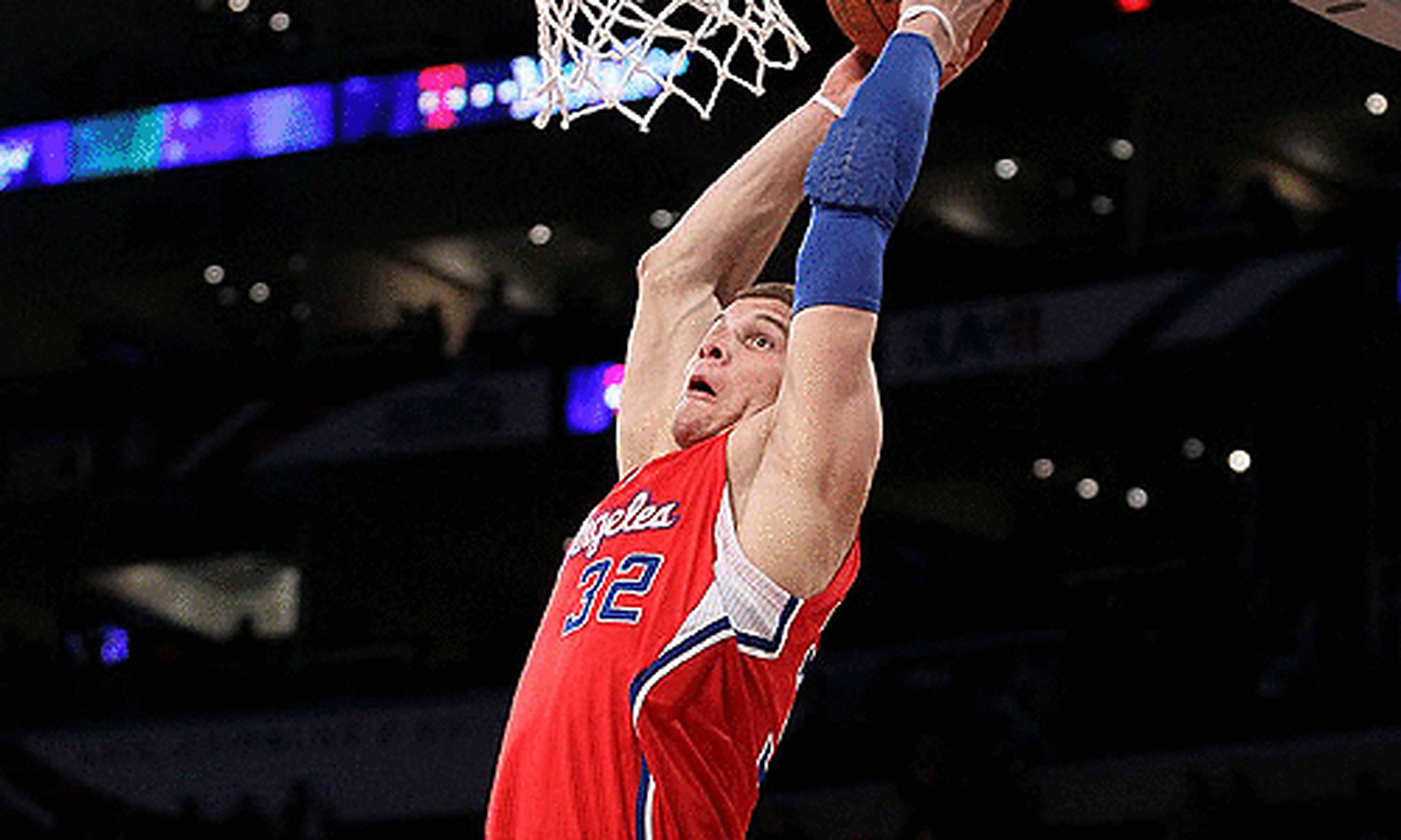 你好2019#nba现役扣将实力榜布雷克·格里芬:格里芬的扣篮刚猛霸道