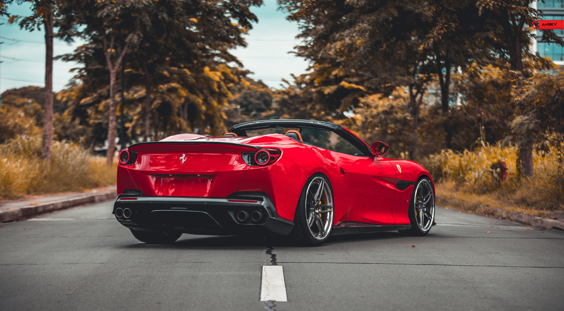 法拉利portofino改装案例,有一种f12的感觉!