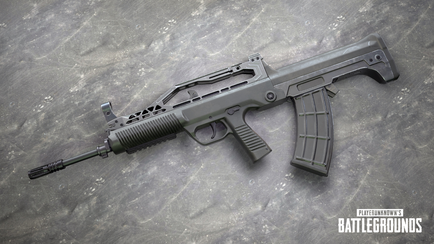 绝地求生:国产枪来了!95式步枪在新地图中全面替代scarl!