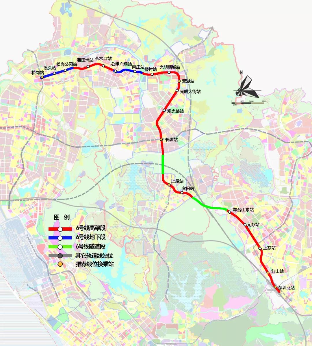 龙华4号线地铁线路图图片